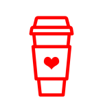 barista coffee coffee cup coffee to go cup icon